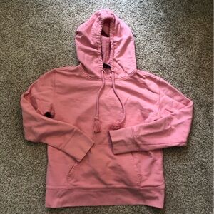 J. Crew pink hoodie